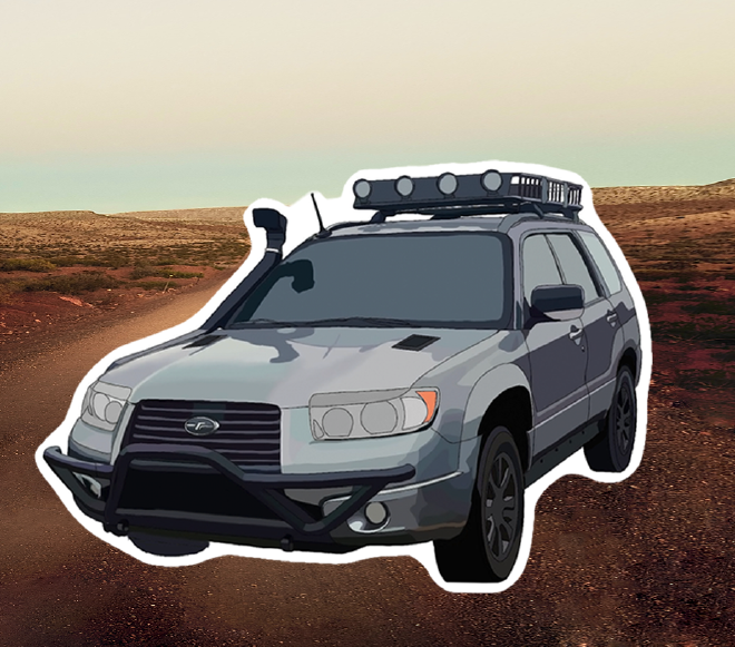 A 2007 Subaru Forester