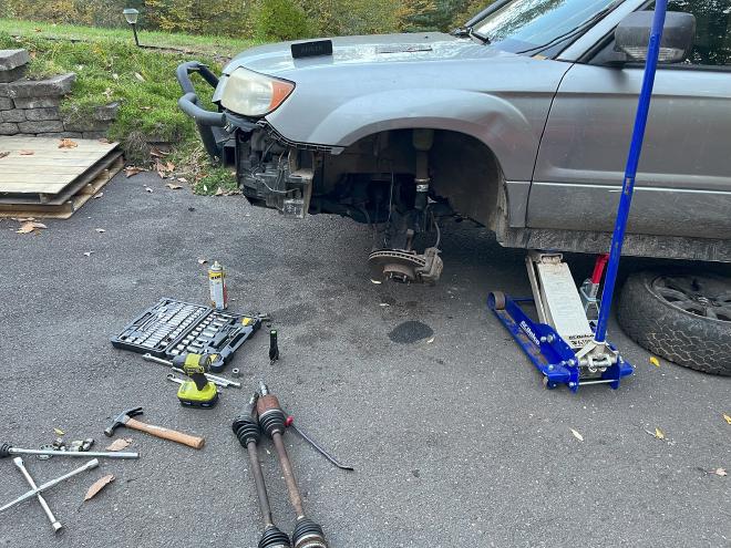 A 2007 Subaru Forester